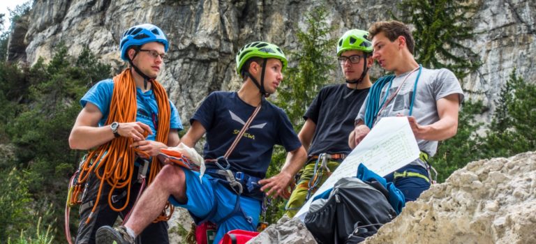 Projekt Junge Alpinisten vom Alpenverein