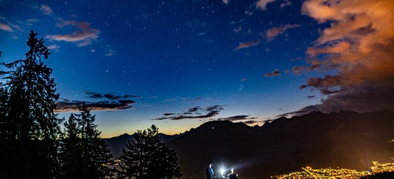 Sonnenaufgang auf der Mondspitze